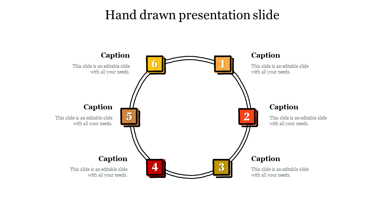 Free - Hand Drawn Presentation Slide For Your Requirement